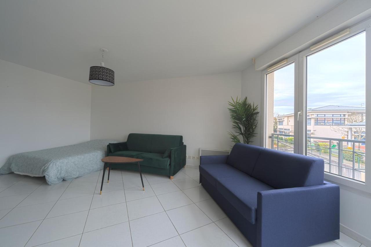 Studio - Cocooning - 2 Min Gare Apartment บุสซี-แซ็ง-ฌอร์ฌ ภายนอก รูปภาพ